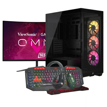DCG Kraken - Ryzen 9 5900X, 32GB DDR4, RX 7900 XTX 24GB, 2TB SSD, 32" QHD 165Hz Monitor Gaming PC Bundle